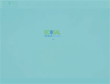 Tablet Screenshot of ecosal.com.mx